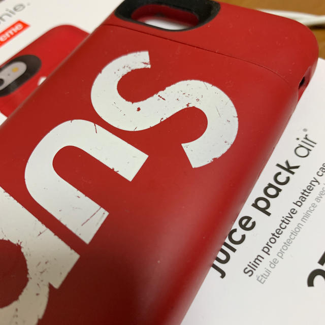 Supreme(シュプリーム)のSupreme/mophie iPhone 8 Juice Pack Air スマホ/家電/カメラのスマホアクセサリー(iPhoneケース)の商品写真