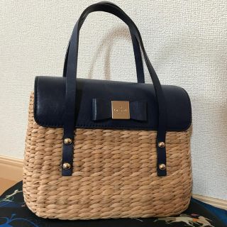 ケイトスペードニューヨーク(kate spade new york)のケイトスペード カゴバッグ(かごバッグ/ストローバッグ)