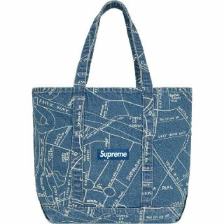 シュプリーム(Supreme)の新品 Supreme19ss week14 Gonz Map DenimTote(トートバッグ)