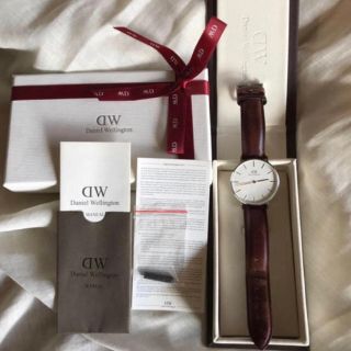 ダニエルウェリントン(Daniel Wellington)の男女兼用 DW ダニエルウェリントン 時計 0607DW(腕時計(アナログ))