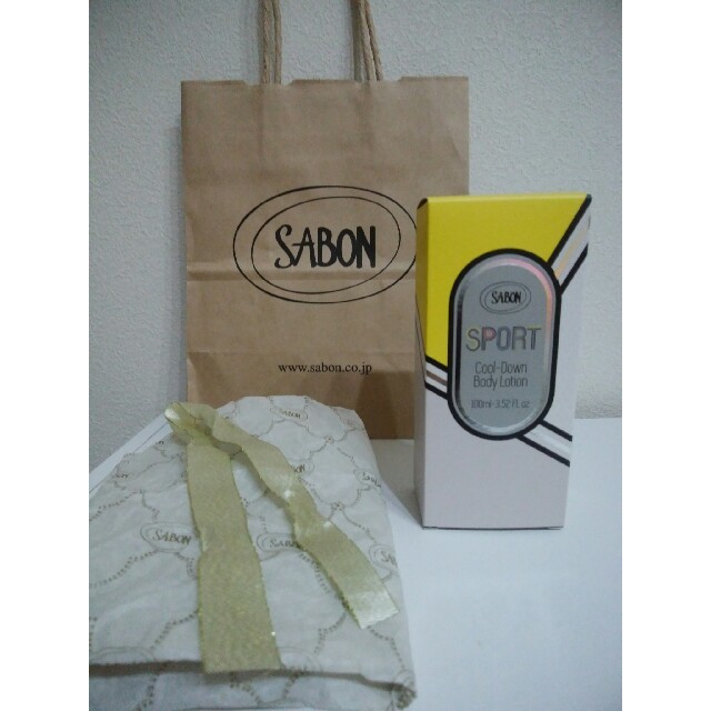 SABON(サボン)の新品未使用 SABON サボン SPORT クールダウンボディローション コスメ/美容のボディケア(ボディローション/ミルク)の商品写真