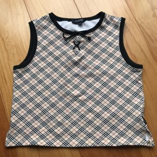 バーバリー(BURBERRY)のBURBERRY タンクトップ(Tシャツ/カットソー)