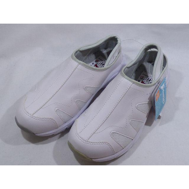 ハローキティ ナースシューズ Sサイズ 22cm程度 白・グレー レディースの靴/シューズ(スニーカー)の商品写真