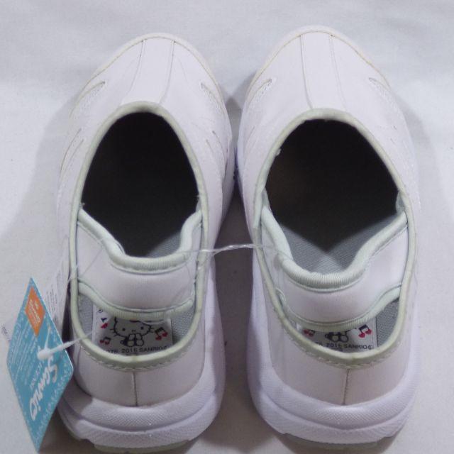 ハローキティ ナースシューズ Sサイズ 22cm程度 白・グレー レディースの靴/シューズ(スニーカー)の商品写真