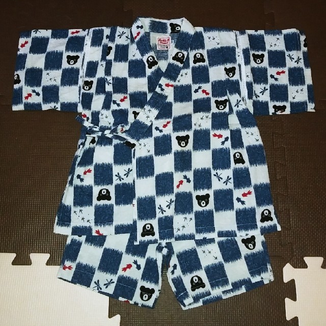 DOUBLE.B(ダブルビー)のDOUBLE.B　甚平 キッズ/ベビー/マタニティのキッズ服男の子用(90cm~)(甚平/浴衣)の商品写真