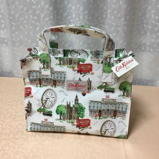 キャスキッドソン(Cath Kidston)の新品★キャスキッドソン キャリーオール  小★ファスナー付(トートバッグ)