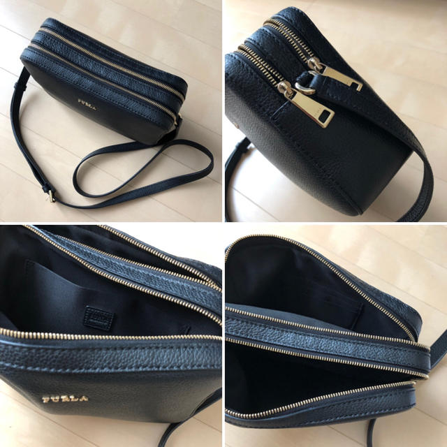 Furla(フルラ)の極美品⭐️FURLA／フルラ LILLI ダブルファスナー ショルダーバッグ レディースのバッグ(ショルダーバッグ)の商品写真