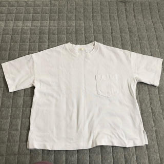 ジーユー(GU)のホワイトTシャツ(Tシャツ(半袖/袖なし))