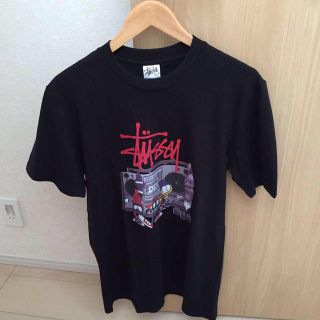 ステューシー(STUSSY)のステューシー☆メンズ☆L☆ブラック(Tシャツ/カットソー(半袖/袖なし))