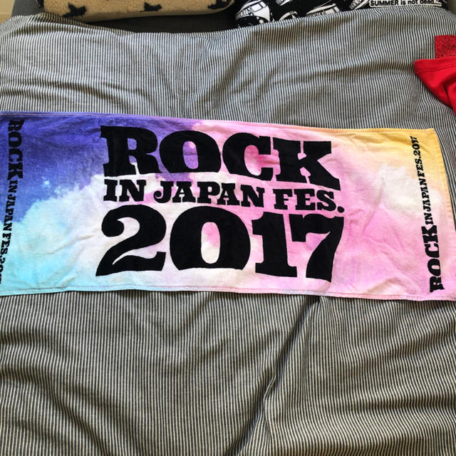 ROCK IN JAPAN FES. 2017  タオル チケットの音楽(音楽フェス)の商品写真