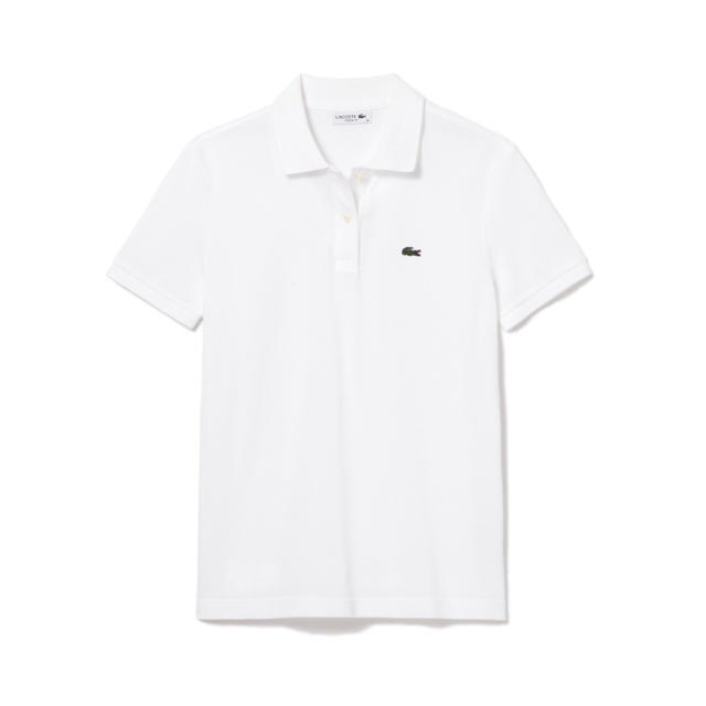 LACOSTE(ラコステ)のラコステ ポロシャツ ホワイト 週末限定値下げ日曜まで レディースのトップス(ポロシャツ)の商品写真