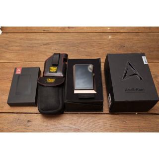 アイリバー(iriver)の保証残1年 Astell&Kern AK380 別売ケース・バンナイズ2種(ポータブルプレーヤー)