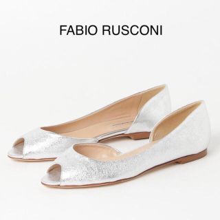 ファビオルスコーニ(FABIO RUSCONI)の美品⭐️FABIO RUSCONI(ファビオ ルスコーニ)フラット パンプス(ハイヒール/パンプス)