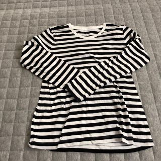 ムジルシリョウヒン(MUJI (無印良品))のボーダーロンT(Tシャツ(長袖/七分))