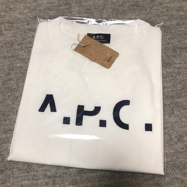 【未使用】A.P.C.欠けロゴ半袖Tシャツ(レディースS) apc アーペーセー 1