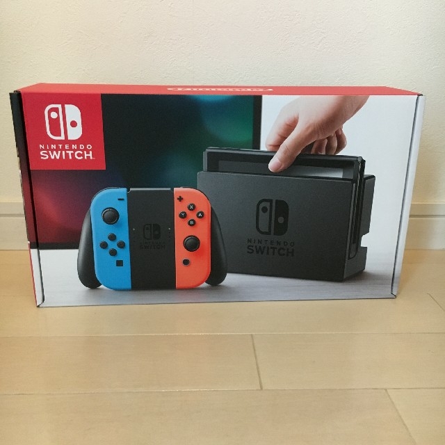 新品未開封 ニンテンドースイッチ本体
ネオンブルー/ネオンレッド