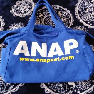 アナップ(ANAP)のANAP バック 青(ショルダーバッグ)