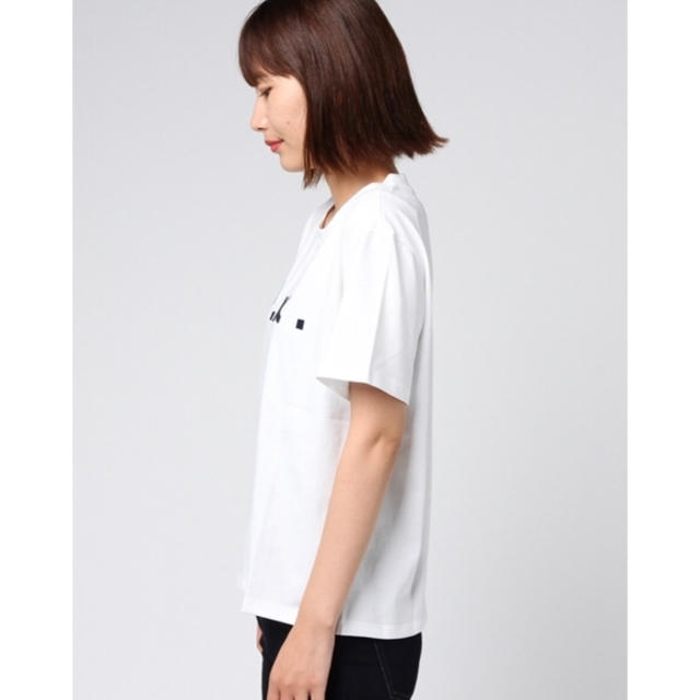 【未使用】A.P.C.欠けロゴ半袖Tシャツ(レディースM)apc アーペーセー 3