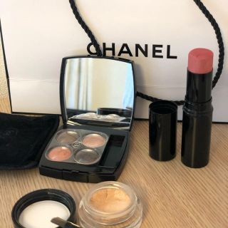 シャネル(CHANEL)のCHANEL化粧品3点セット(アイシャドウ)