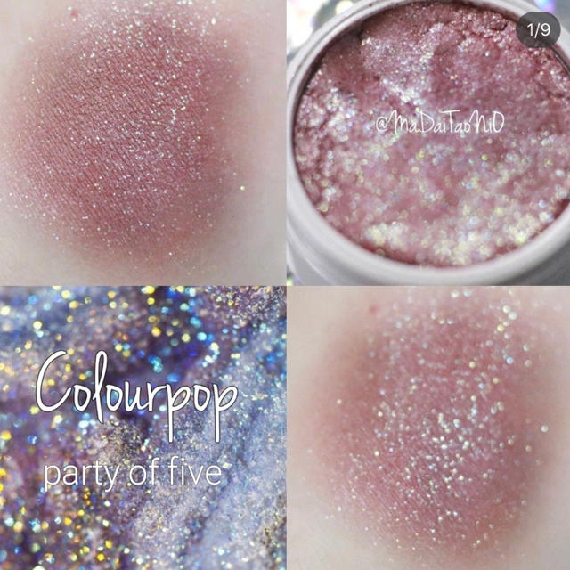 colourpop(カラーポップ)のcolourpop アイシャドウparty of five  コスメ/美容のベースメイク/化粧品(アイシャドウ)の商品写真