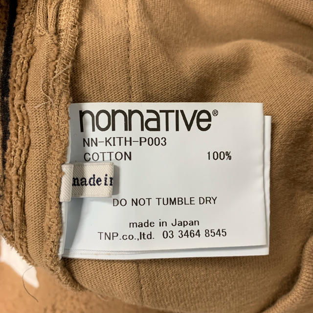 nonnative(ノンネイティブ)の美品 KITH × nonnative TRAINER SWEAT PANT メンズのパンツ(その他)の商品写真