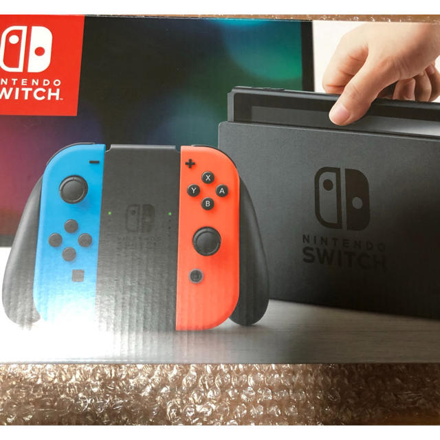 速くおよび自由な Nintendo Switch - 新品 Nintendo Switch ネオンブルー ネオンレッド 本体セット 家庭用ゲーム機本体