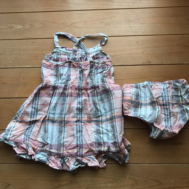 Ralph Lauren(ラルフローレン)のキャミソールワンピース ラルフローレン キッズ/ベビー/マタニティのキッズ服女の子用(90cm~)(ワンピース)の商品写真