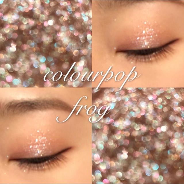 colourpop(カラーポップ)のcolourpopアイシャドウfrog コスメ/美容のベースメイク/化粧品(アイシャドウ)の商品写真