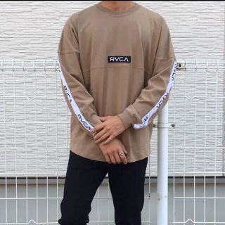 ルーカ(RVCA)のRVCA テープロゴ ロンT(Tシャツ/カットソー(七分/長袖))