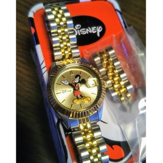 ディズニー(Disney)の【レディース】ロレックス　ミッキー　腕時計(腕時計)