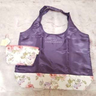 ローラアシュレイ(LAURA ASHLEY)の(ラスト) 貴重・レア♥クチュールローズ／シクラメン♥新品(トートバッグ)