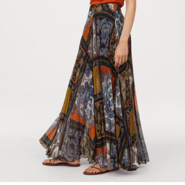 H&M(エイチアンドエム)の新品h&m‼︎完売品ロングスカート レディースのスカート(ロングスカート)の商品写真
