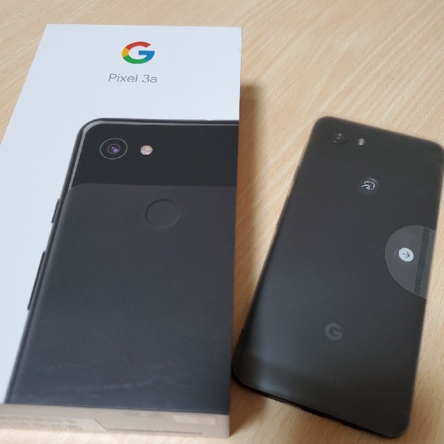 Google pixel 3a 新品未使用 Justblack スマホ本体