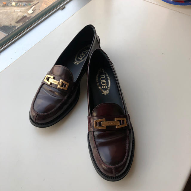 TOD'S(トッズ)のお値下げ！TOD'S 39 ローファー ブラウン レディースの靴/シューズ(ローファー/革靴)の商品写真