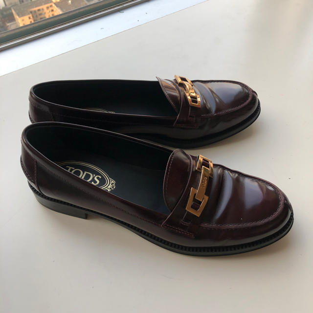 TOD'S(トッズ)のお値下げ！TOD'S 39 ローファー ブラウン レディースの靴/シューズ(ローファー/革靴)の商品写真