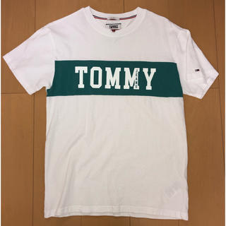 トミーヒルフィガー(TOMMY HILFIGER)のトミーヒルフィガー tommy HILFIGER 半袖 Tシャツ ロゴ　s(Tシャツ/カットソー(半袖/袖なし))