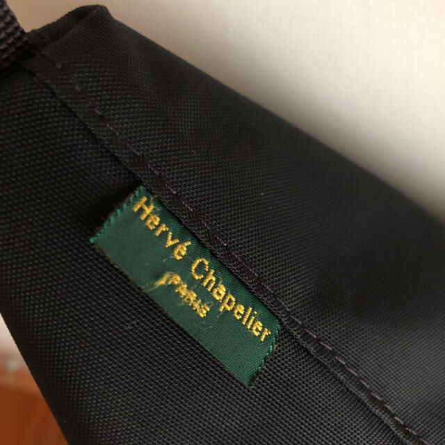 Herve Chapelier(エルベシャプリエ)のグリーンレーベル別注 ショルダー ブラック レディースのバッグ(ショルダーバッグ)の商品写真