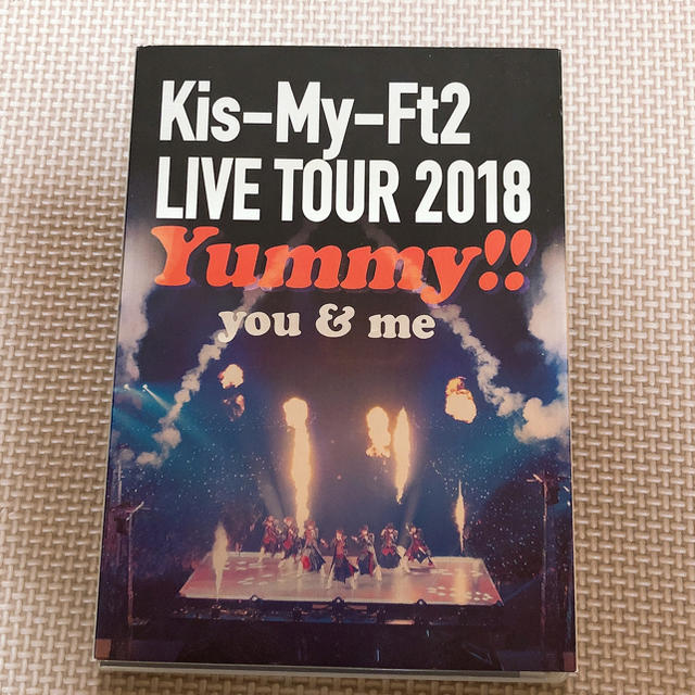 Kis-My-Ft2(キスマイフットツー)のKis-My-Ft2☆Yummy!!通常盤 エンタメ/ホビーのDVD/ブルーレイ(ミュージック)の商品写真