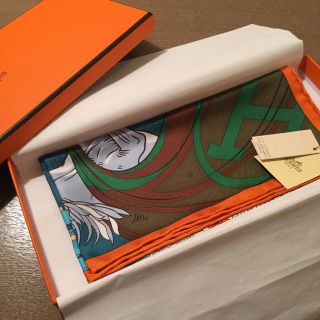 エルメス(Hermes)の本物✨エルメスのミニスカーフです(^-^)(バンダナ/スカーフ)