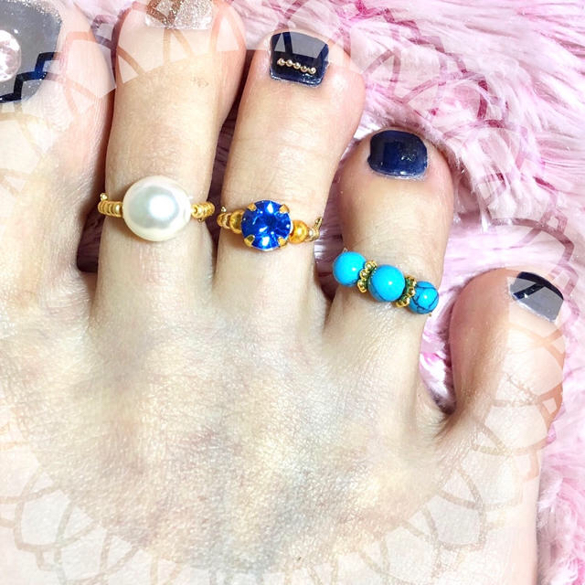 トゥリング♡カラー レディースのアクセサリー(リング(指輪))の商品写真