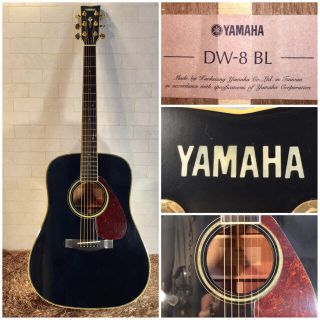 ヤマハ(ヤマハ)のシャルル様専用 899.YAMAHA DW-8BL！トップ単板！響き音色よし‼️(アコースティックギター)