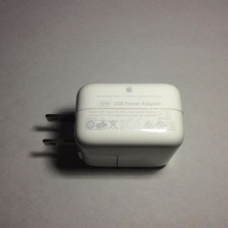 アップル(Apple)のApple 10W USB-C電源アダプタ(バッテリー/充電器)