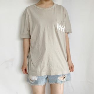 マーガレットハウエル(MARGARET HOWELL)のMHL ポケットロゴTEE(Tシャツ(半袖/袖なし))