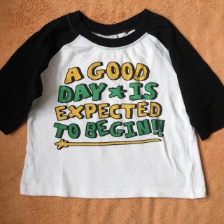 スキップランド(Skip Land)のSkip Land 5分丈ロゴロンT 90(Tシャツ/カットソー)