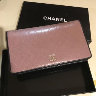 シャネル(CHANEL)のシャネル 長財布 パープルピンク レア！(財布)