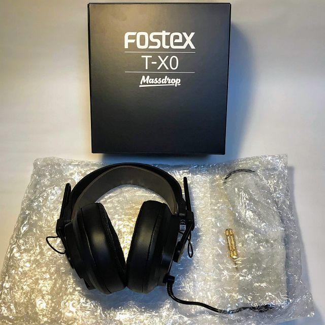 ヘッドフォン/イヤフォンMassdrop x Fostex T-X0  平面磁気ヘッドホン