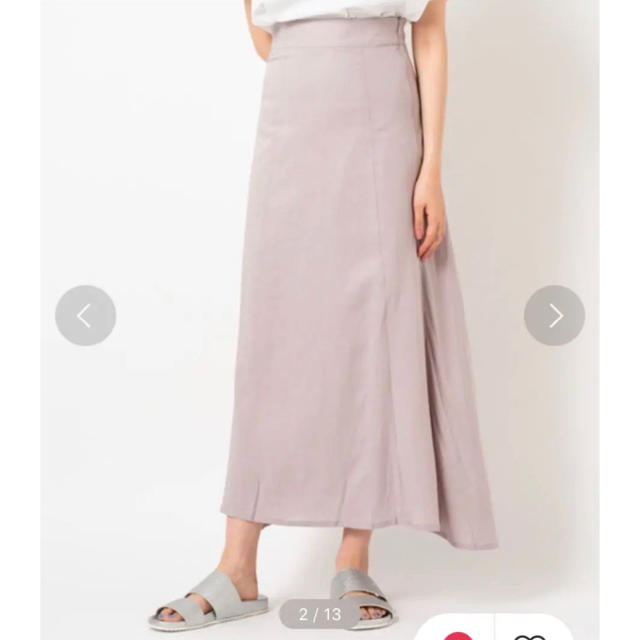 Kastane(カスタネ)のkastane リネンマーメイドスカート レディースのスカート(ロングスカート)の商品写真