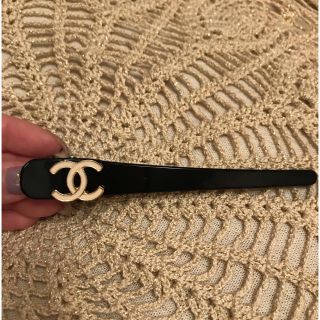 シャネル(CHANEL)のCHANELヘアークリップ♡未使用品(バレッタ/ヘアクリップ)