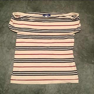 バーバリーブルーレーベル(BURBERRY BLUE LABEL)のBURBERRY BLUE LAVEL オフショル トップス(カットソー(半袖/袖なし))