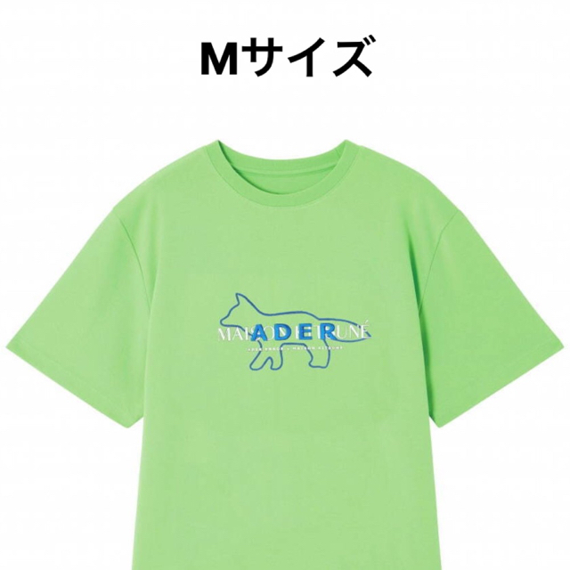 Ader Error Maison Kitsune コラボ Tシャツ